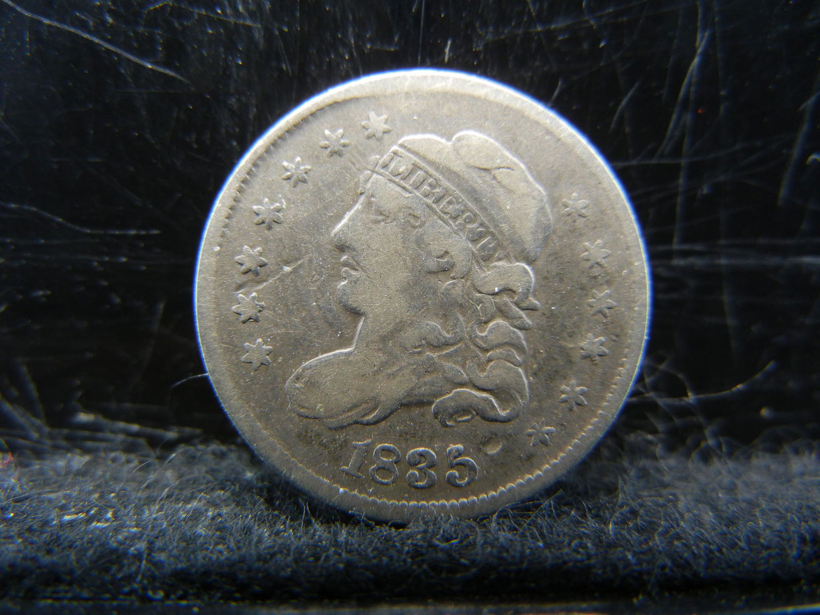 1835 Bust Half Dime VF (1 of 2)