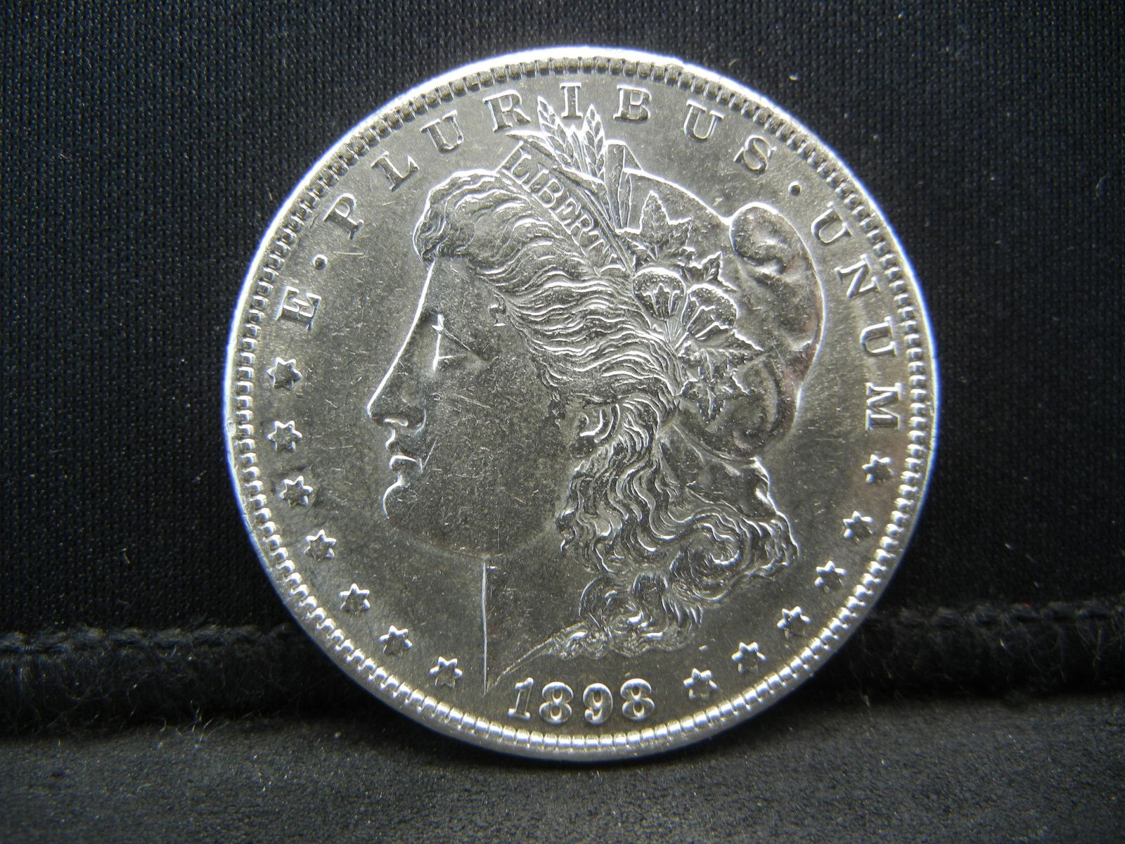 1898 S Morgan Dollar CH BU Better Date (1 of 2)