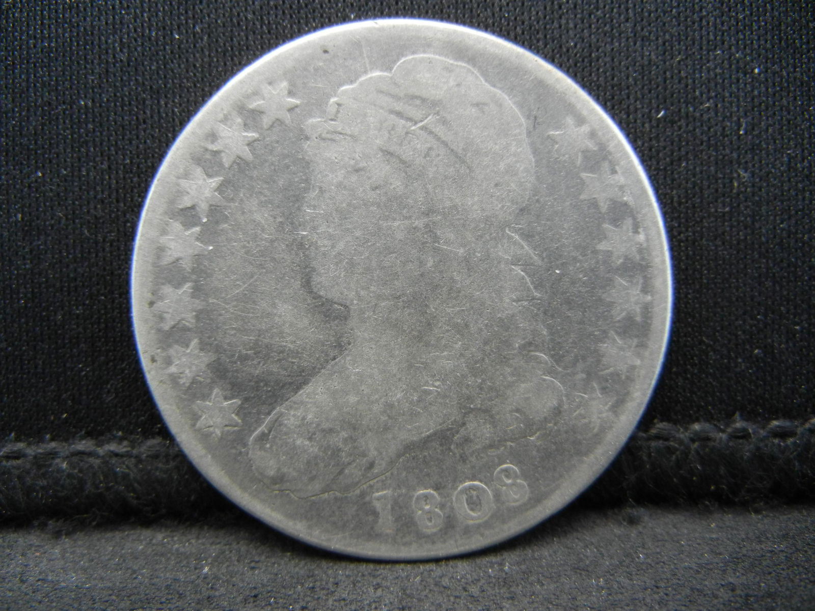 1808 Bust Half Dollar Tough Early Date (1 of 2)