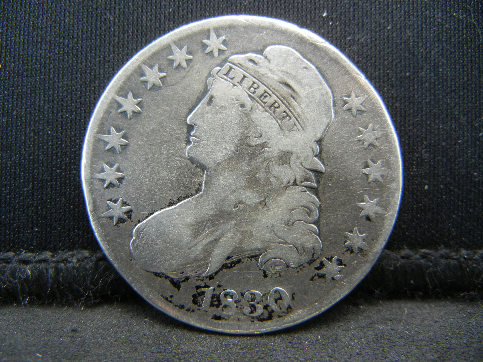 1830 Bust half Dollar (1 of 3)