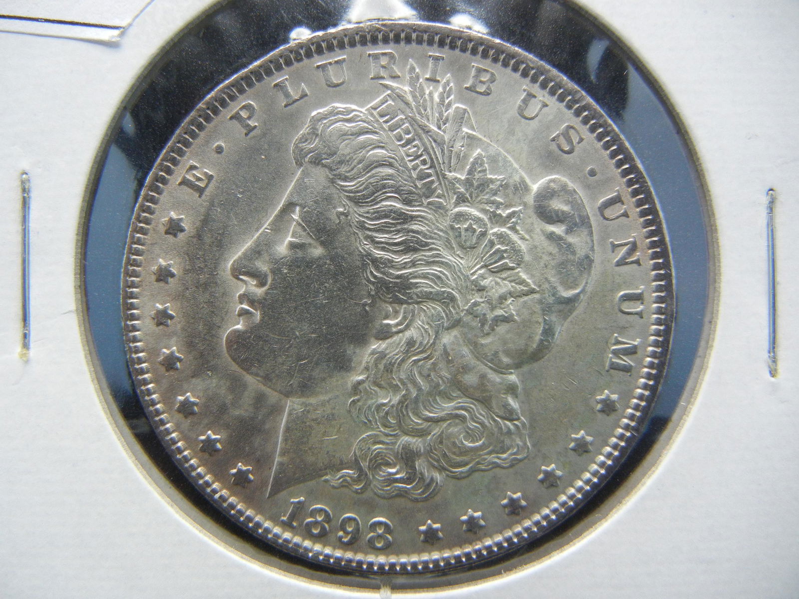 1898-P United States Morgan Silver Dollar AU (1 of 3)
