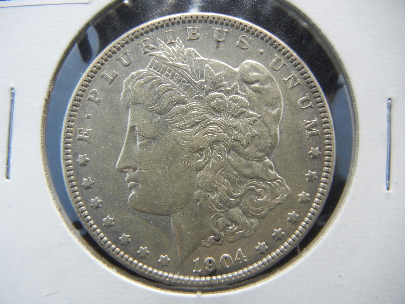 1904-P United States Morgan Silver Dollar AU (1 of 3)