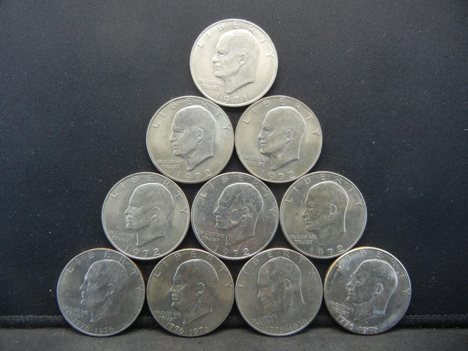 10 Count United States Circulated Eisenhower Ike Clad (1 of 2)