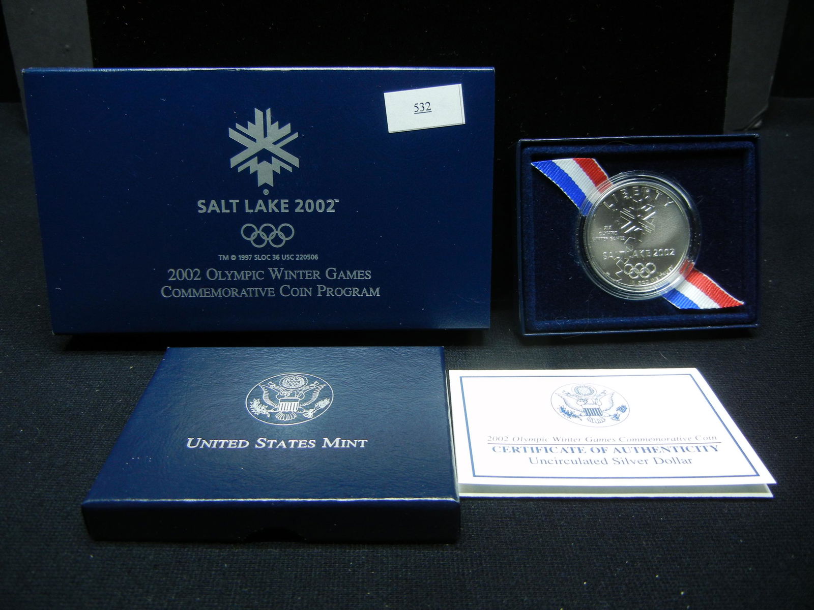 2002 United States Olympic Winter Games Uncirculated (1 of 4)