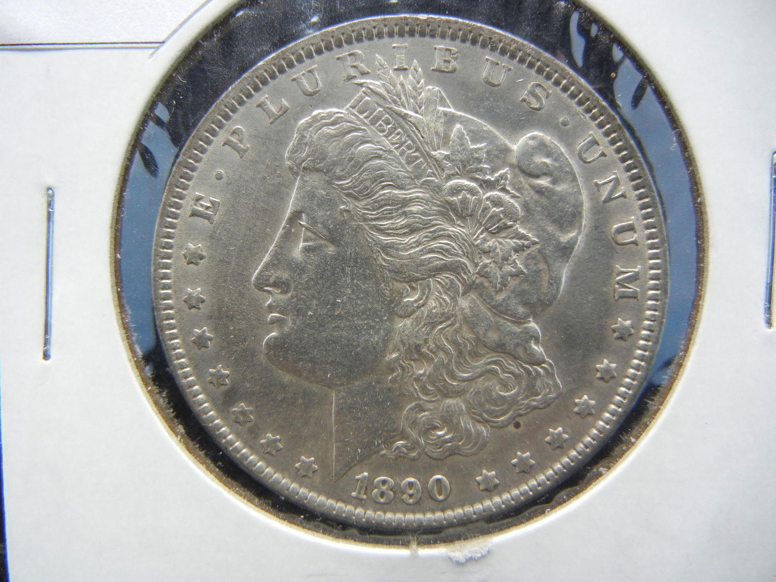 1890-P United States Morgan Silver Dollar AU (1 of 3)