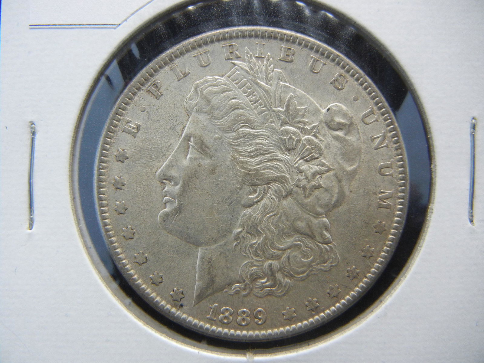 1889-P United States Morgan Silver Dollar AU (1 of 3)