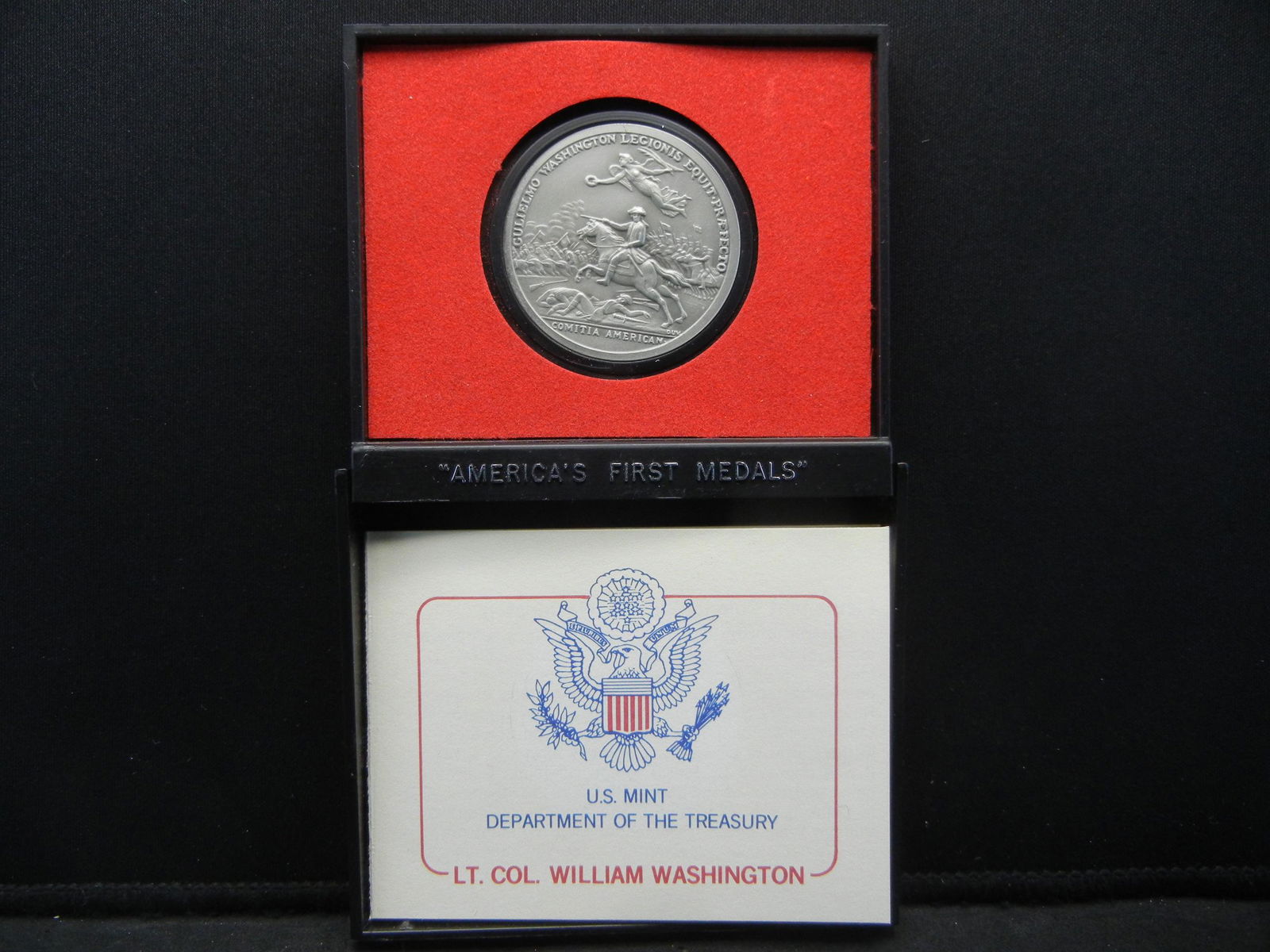 COLONEL WILLIAM WASHINGTON (THE BATTLE OF COWPENS 1781) (1 of 3)