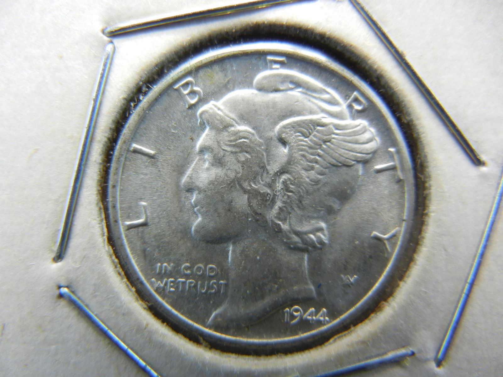 1944 Mercury Dime Bu (1 of 3)