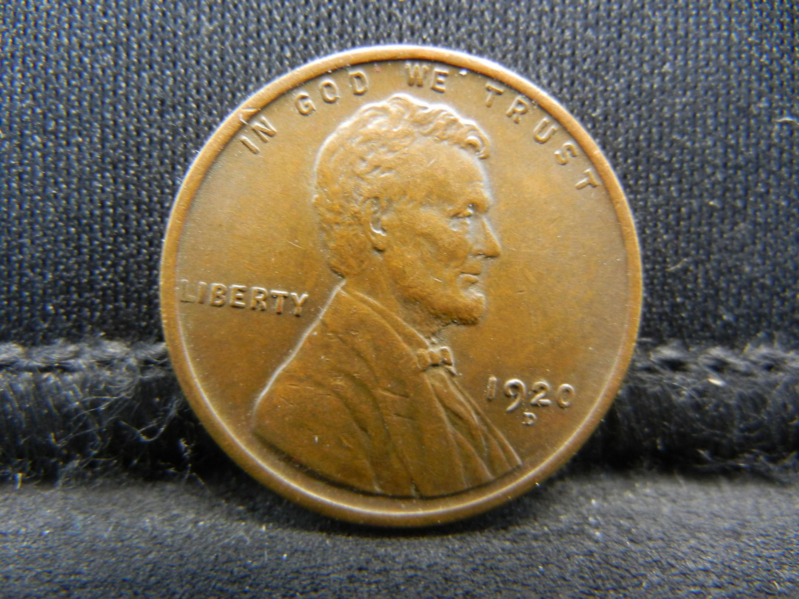 1920 D Lincoln Cent AU Nice (1 of 2)
