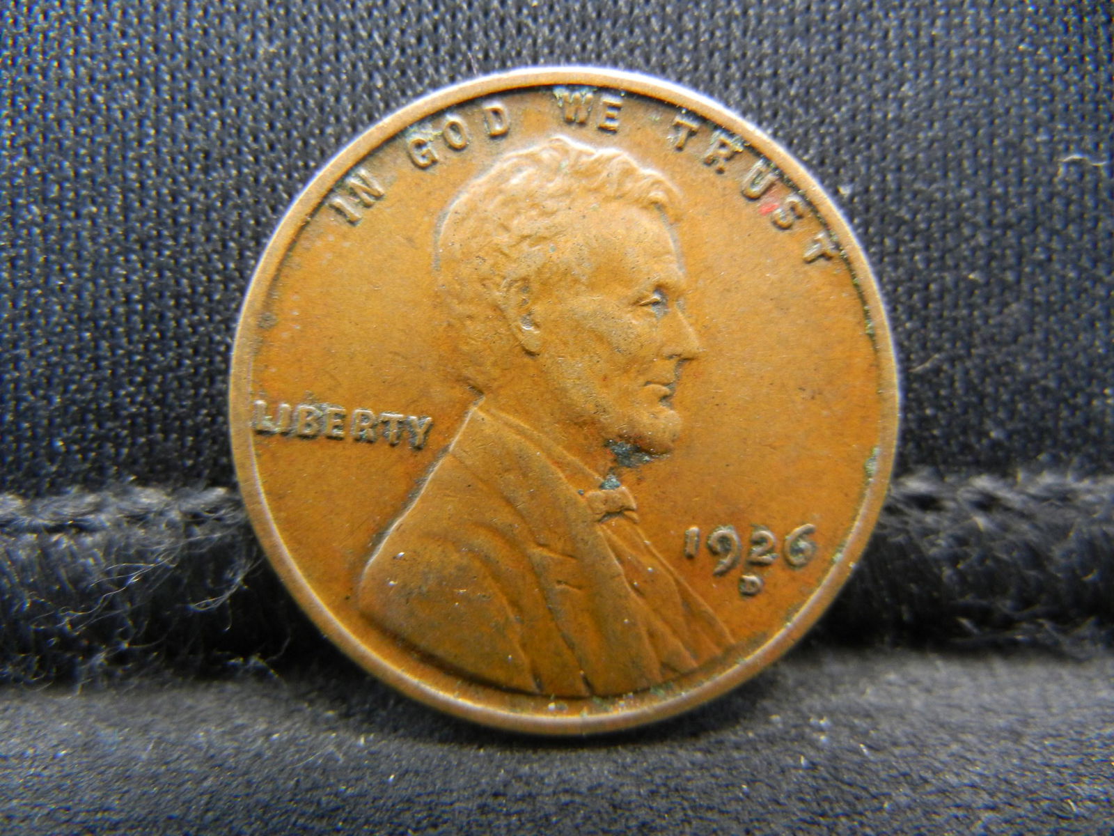 1926 D Lincoln Cent XF+ Nice Color (1 of 2)