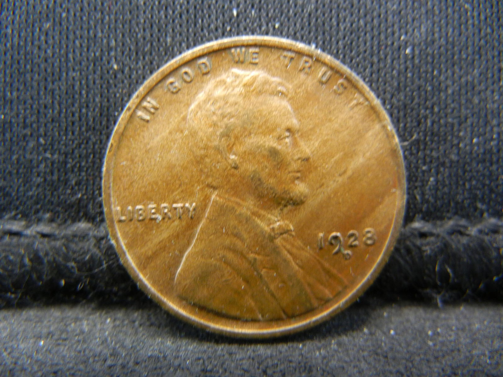 1928 D Lincoln Cent AU (1 of 2)