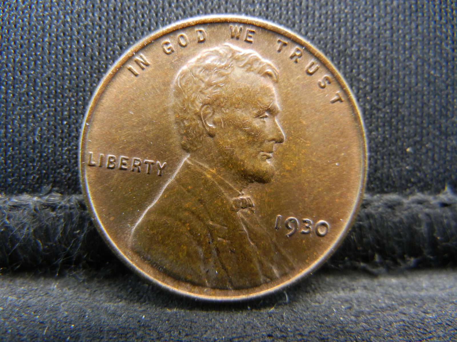 1930 Lincoln Cent Gem BU RB (1 of 2)