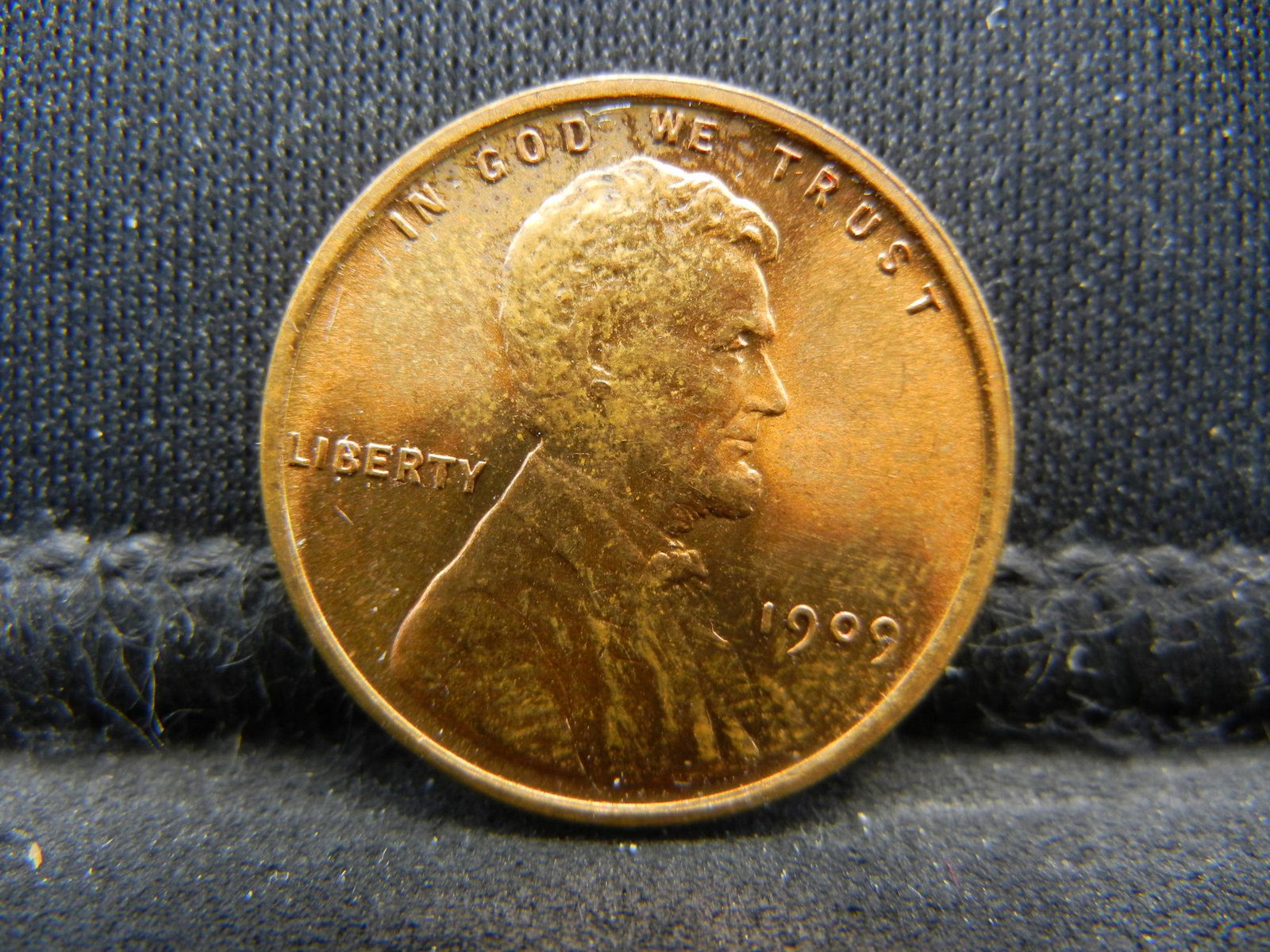 1909 VDB Lincoln Cent GEM BU Red Nice!! (1 of 2)