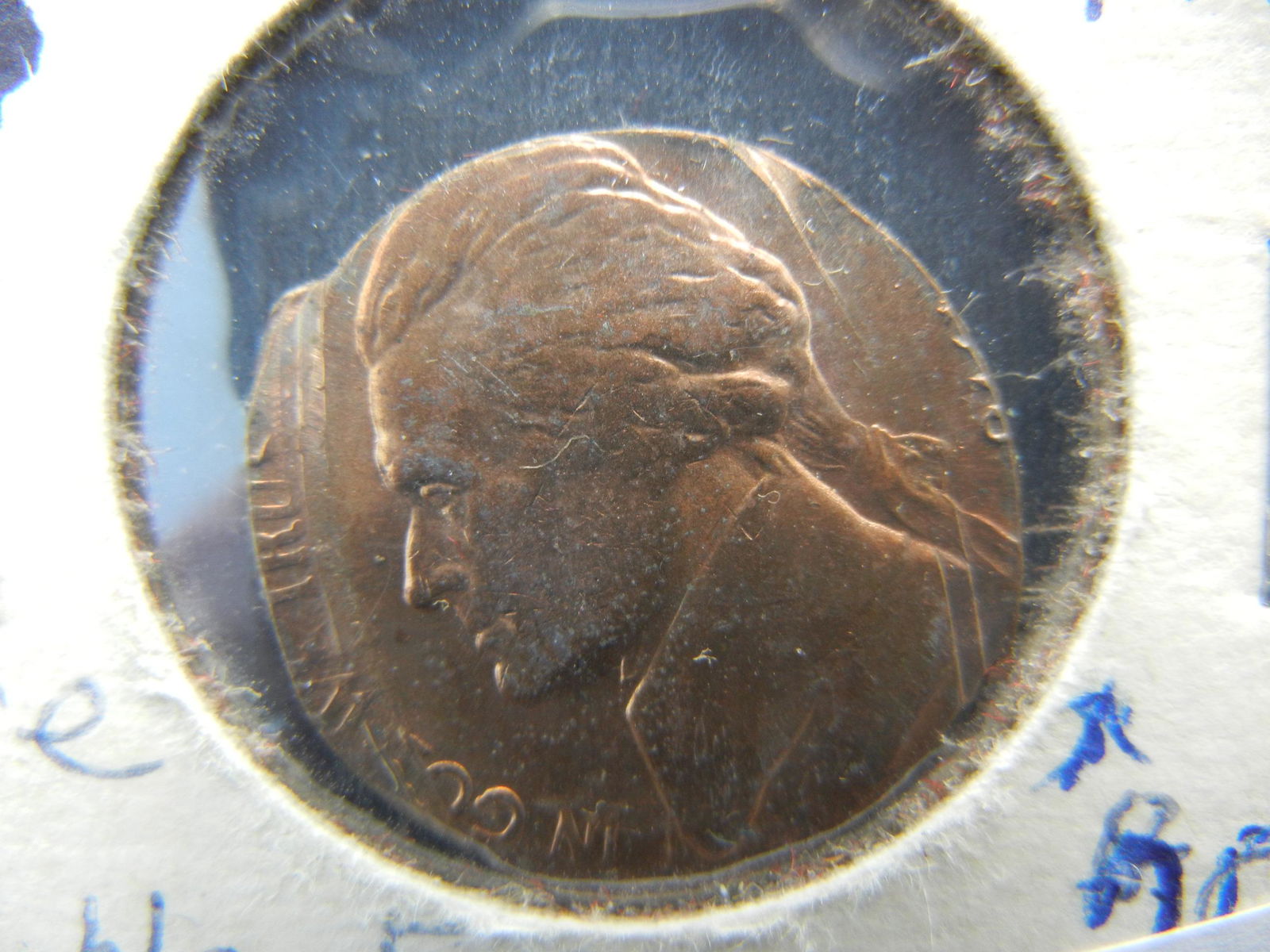 1978 Nickel Struck on A Cent Planchet Mint Error (1 of 3)
