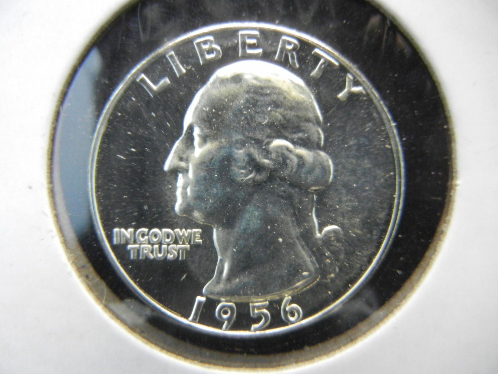 1956 Silver Gem Proof Washington Quarter (1 of 3)