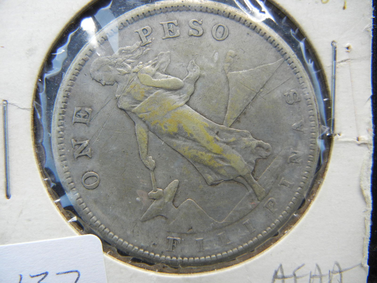 1908 Silver Peso Philippines (1 of 3)