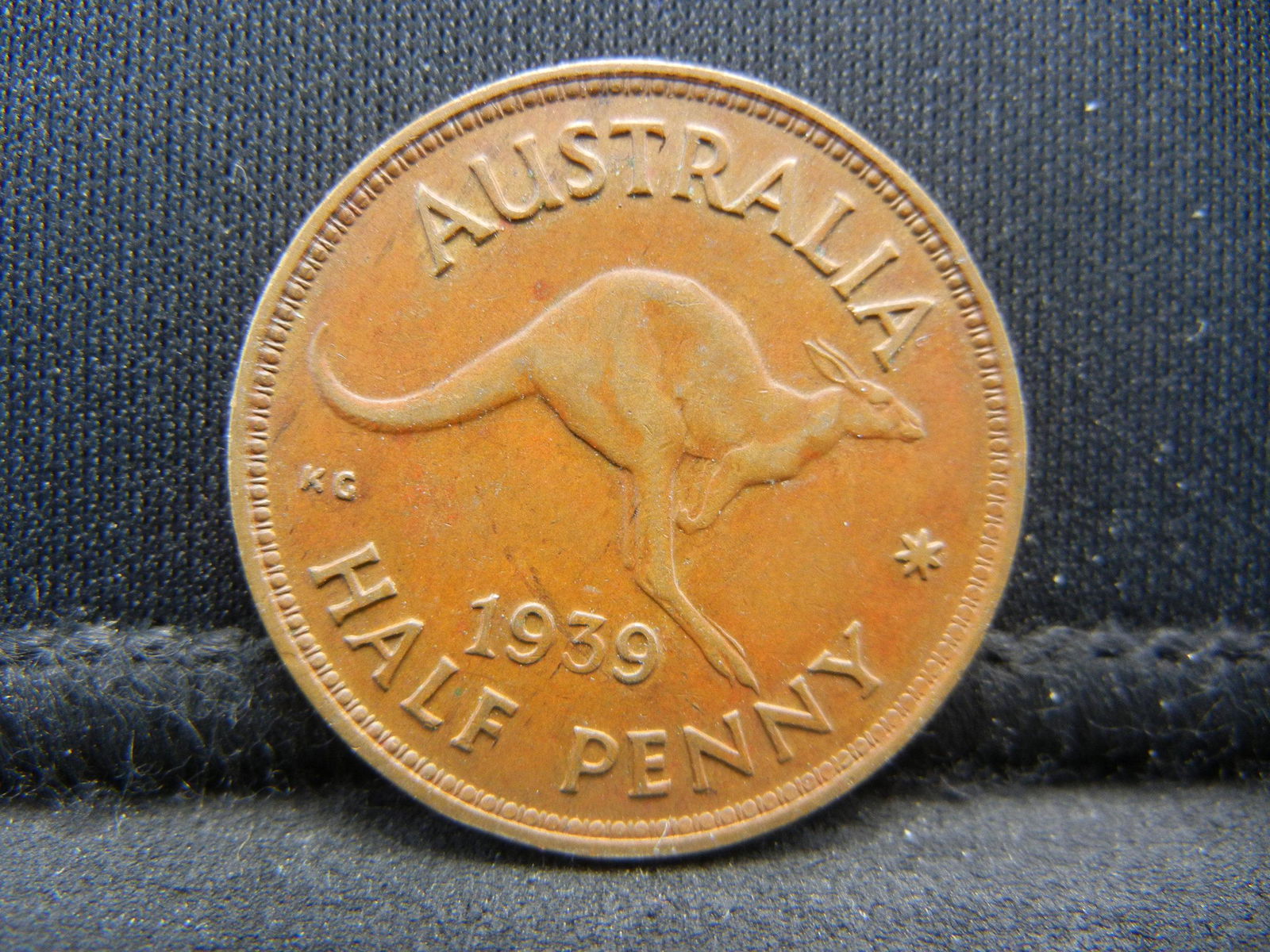 1939 Australian Half Penny Very High Grade Nice (1 of 2)