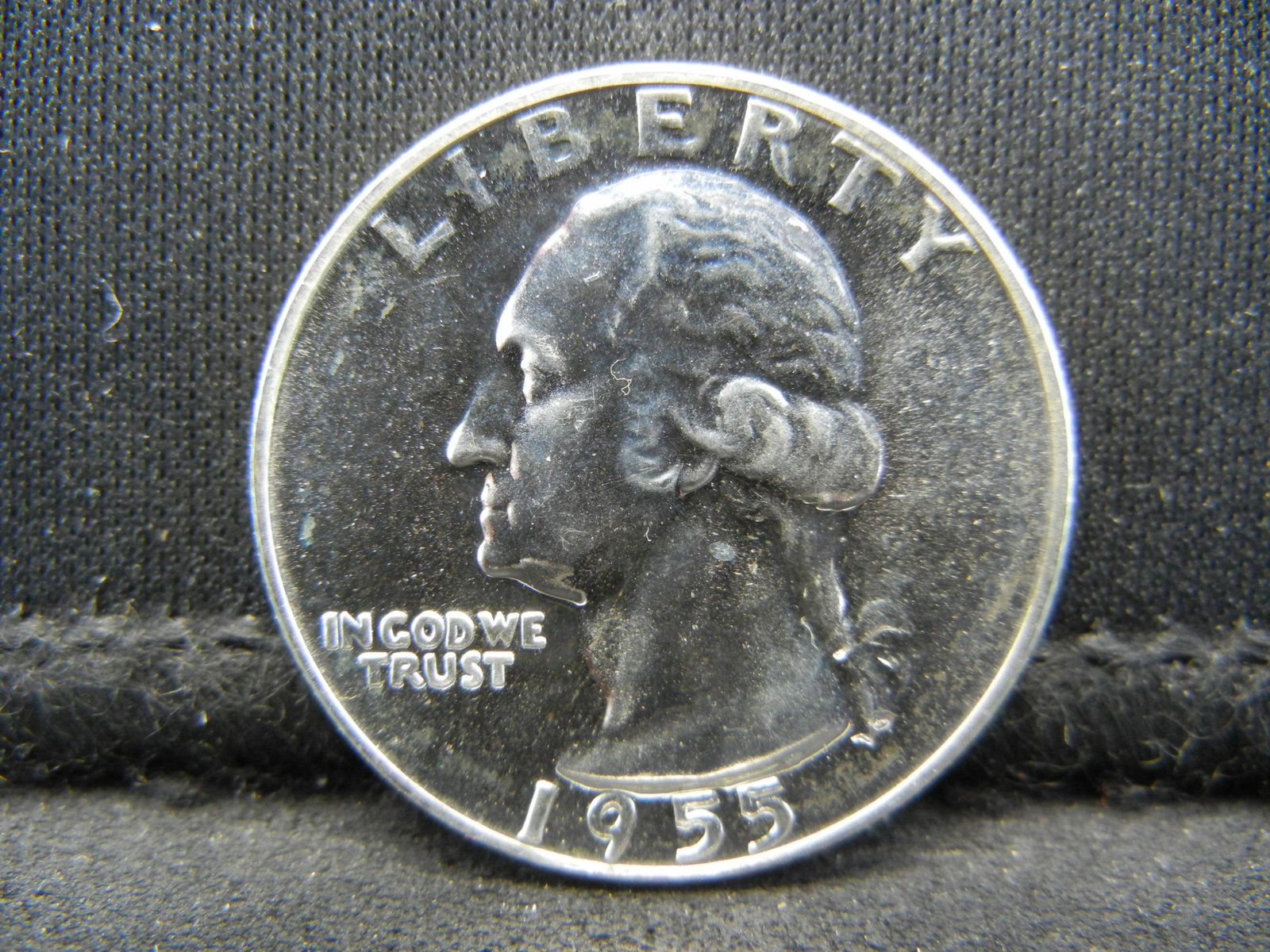 1955 Gem Proof Silver Washington Quarter (1 of 2)