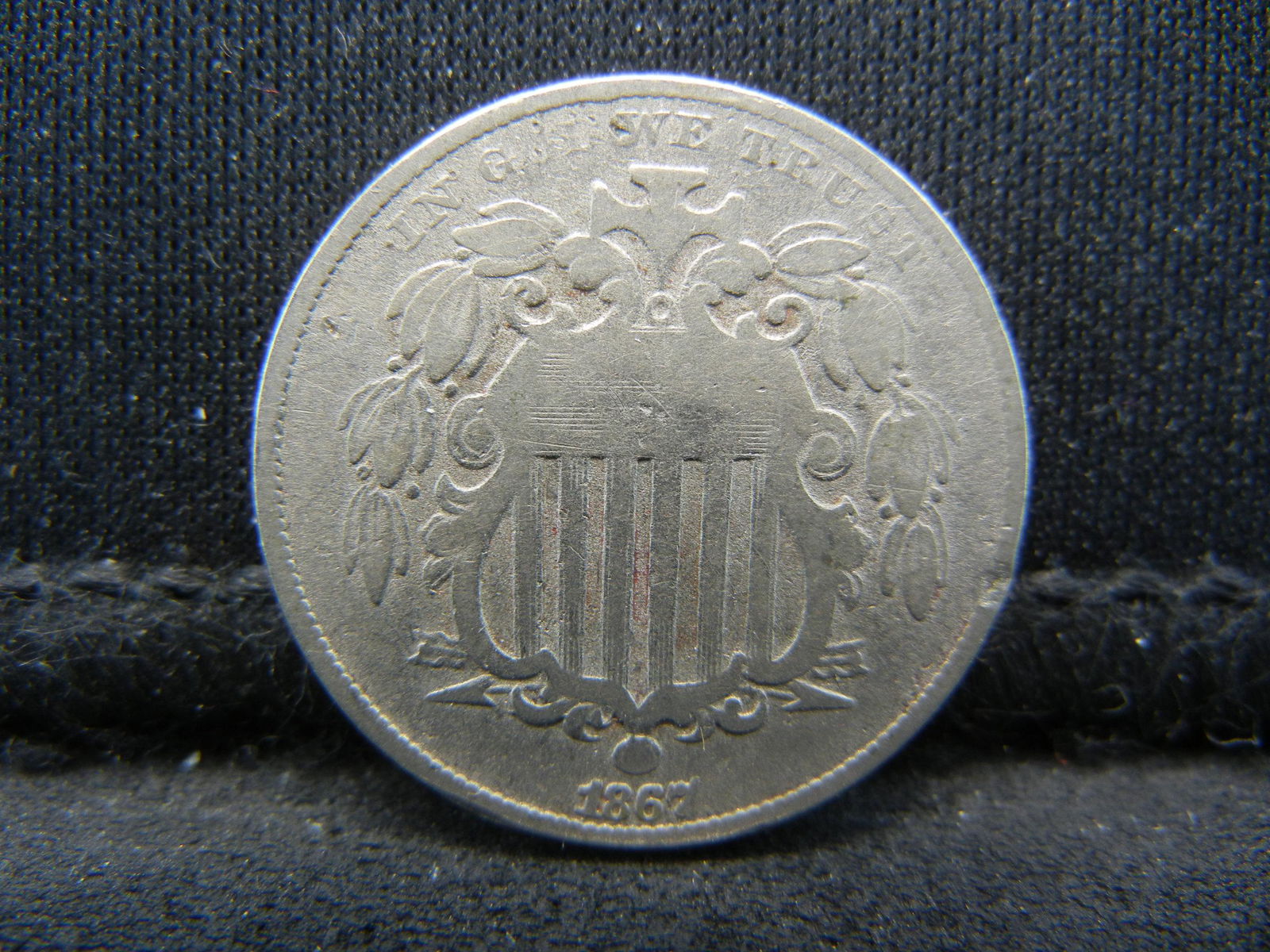 1867 Shield Nickel Nice (1 of 2)
