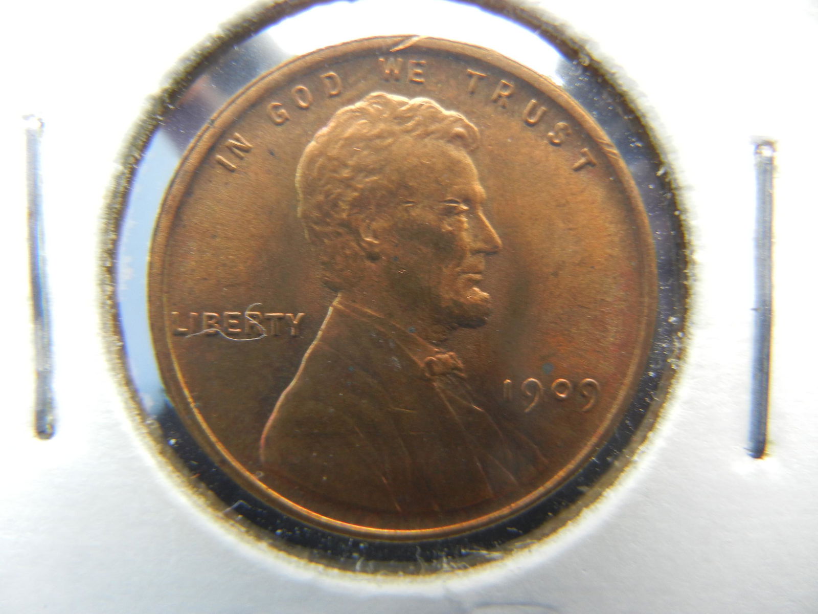 1909 VDB Lincoln Cent GEM BU Red Nice!! (1 of 3)