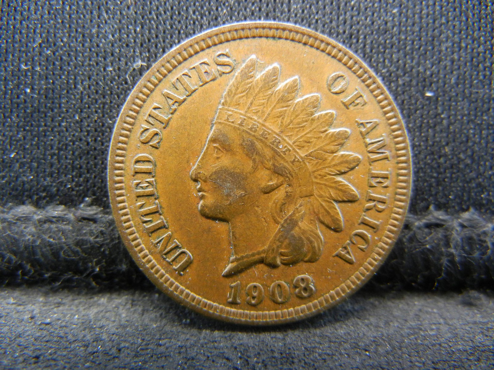 1908 Indian Cent Strong Details Nice (1 of 2)