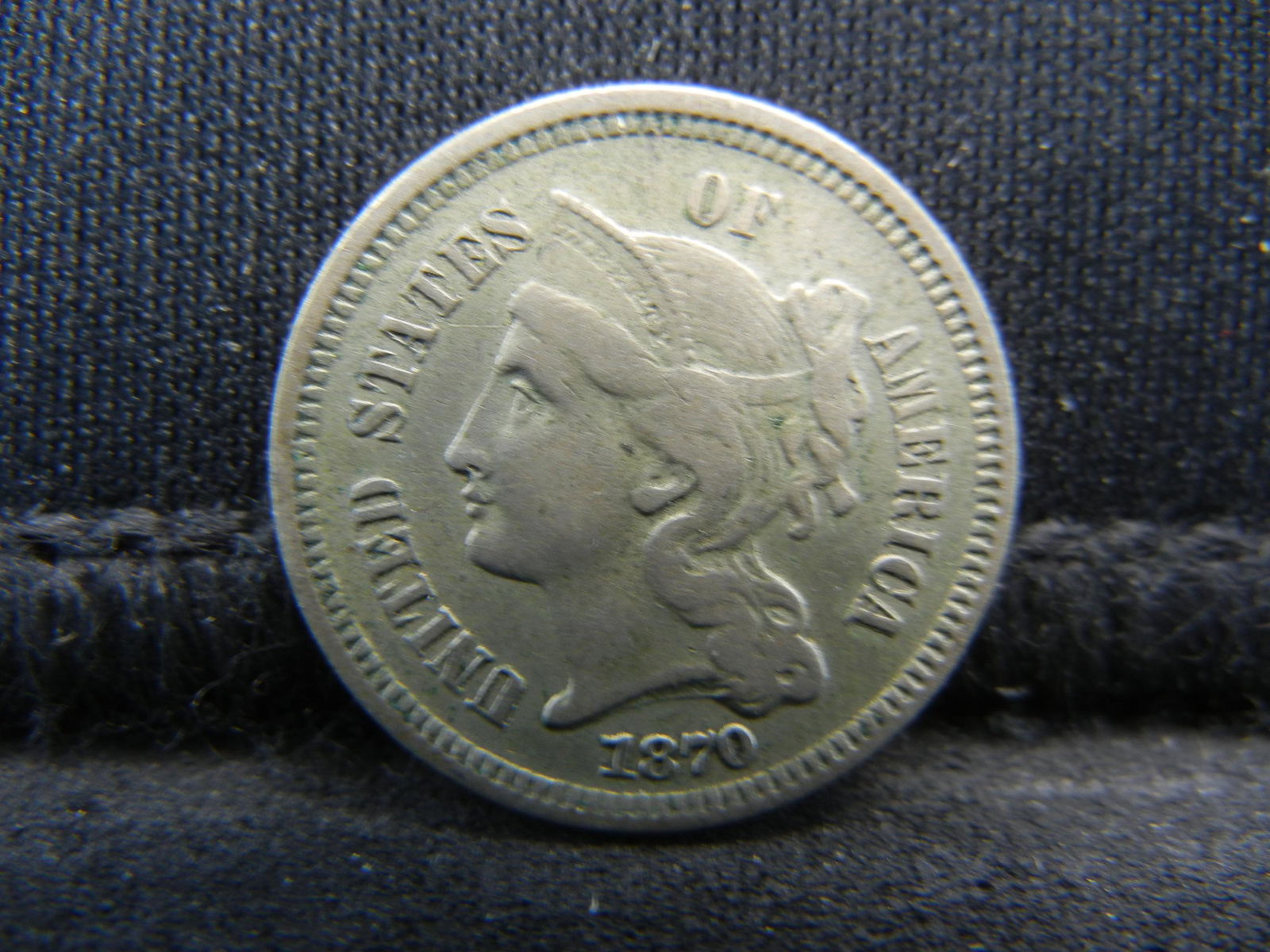 1870 Three Cent Nickel (1 of 2)