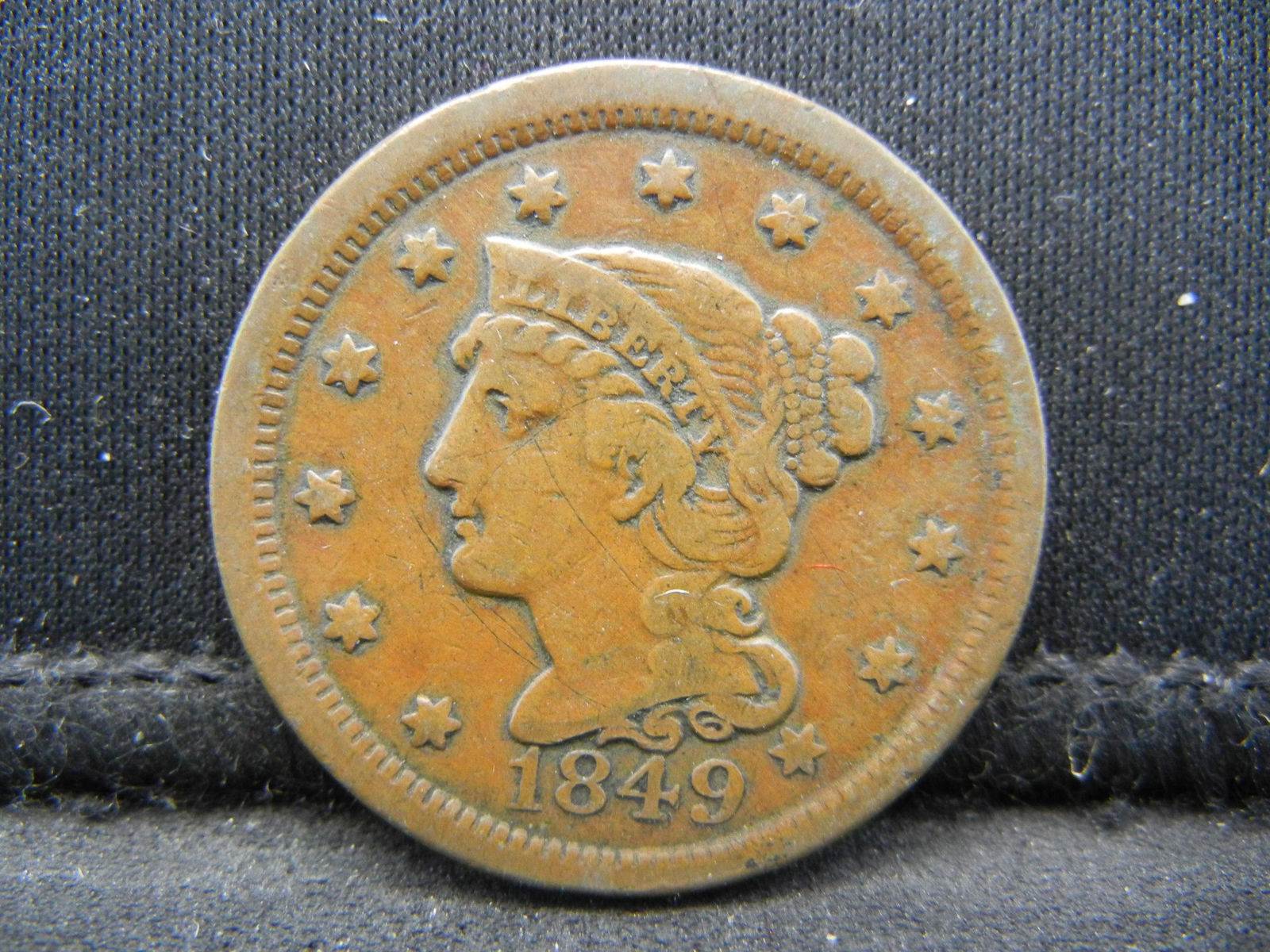 1849 Large Cent (1 of 2)