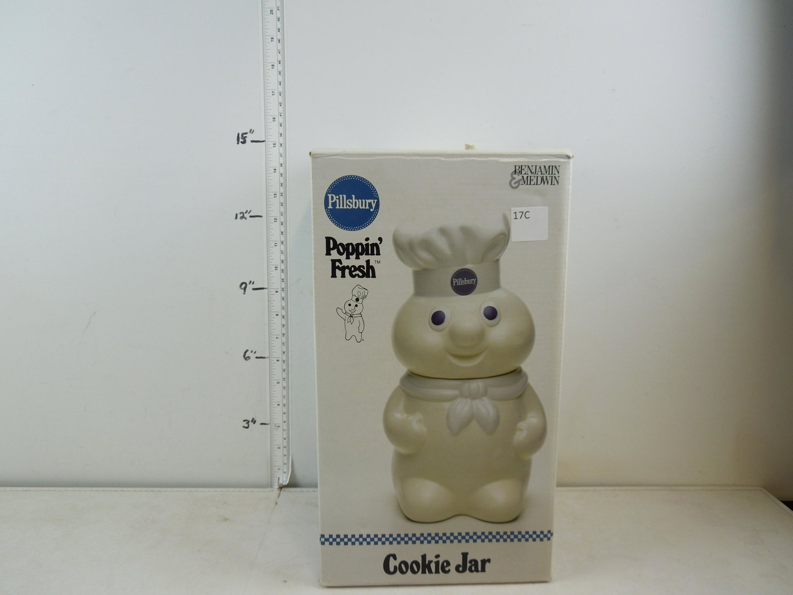 Benjamin & Medwin Pillsbury Poppin' Fresh Cookie Jar: Benjamin & Medwin Pillsbury Poppin' Fresh Cookie Jar 1998