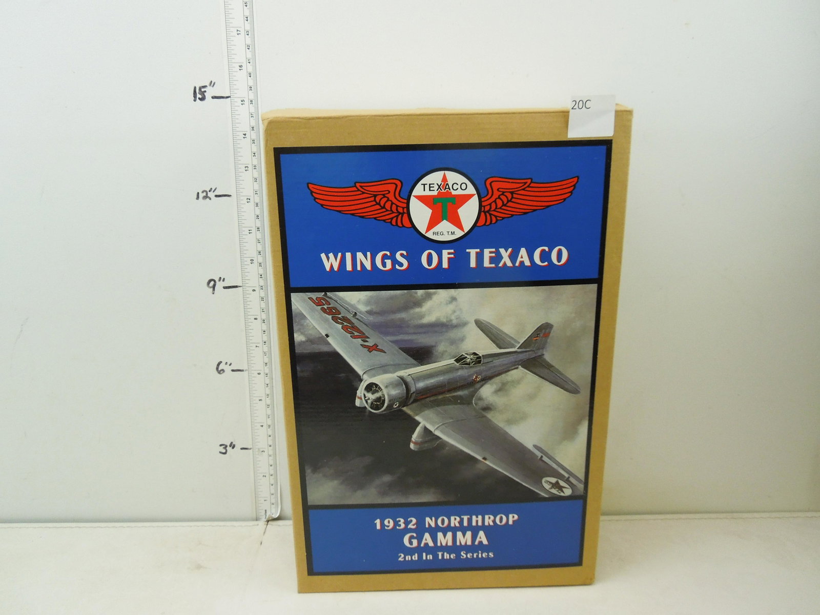 Ertl 1994 Texaco Wings of Texaco 1932 Northrup Gamma: Ertl 1994 Texaco Wings of Texaco 1932 Northrup Gamma Airplane - Second in Series