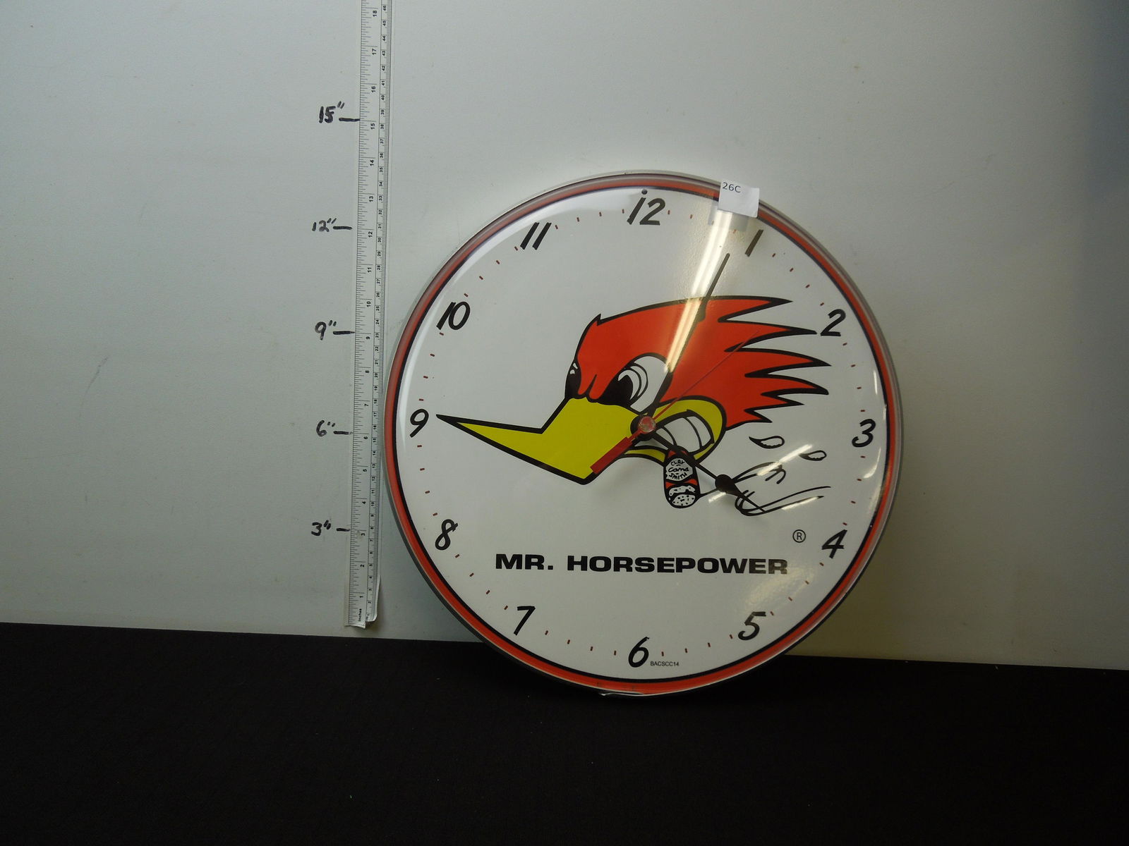 Mr. Horsepower Wall Clock - Works (1 of 3)