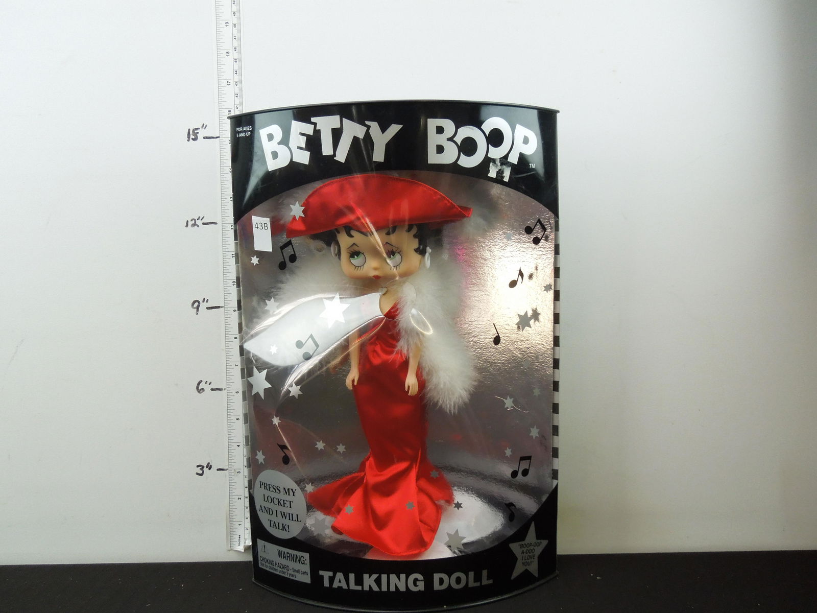 betty boop talking doll 1998