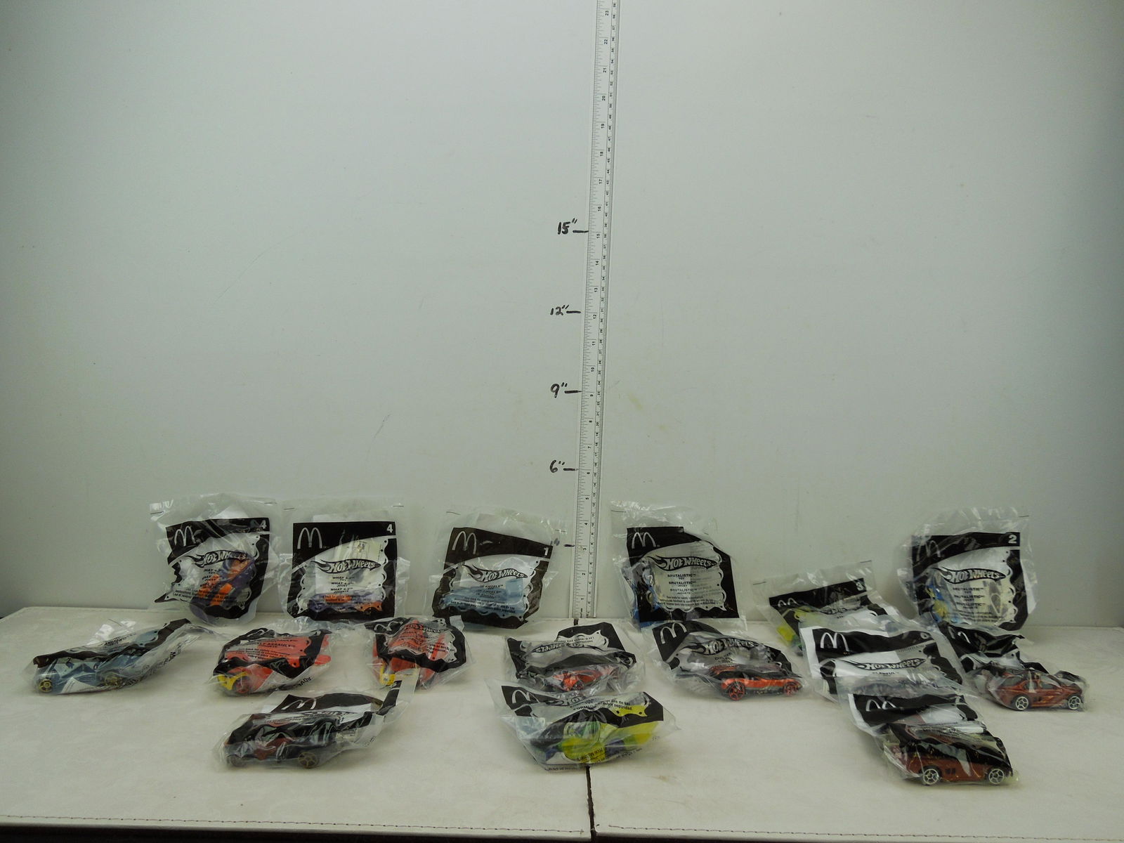 2 Sets of McDonald's Happy Meal Toys Hot Wheels Cars: 2 Sets of McDonald's Happy Meal Toys Hot Wheels Cars from 2006 - 2 Complete Sets