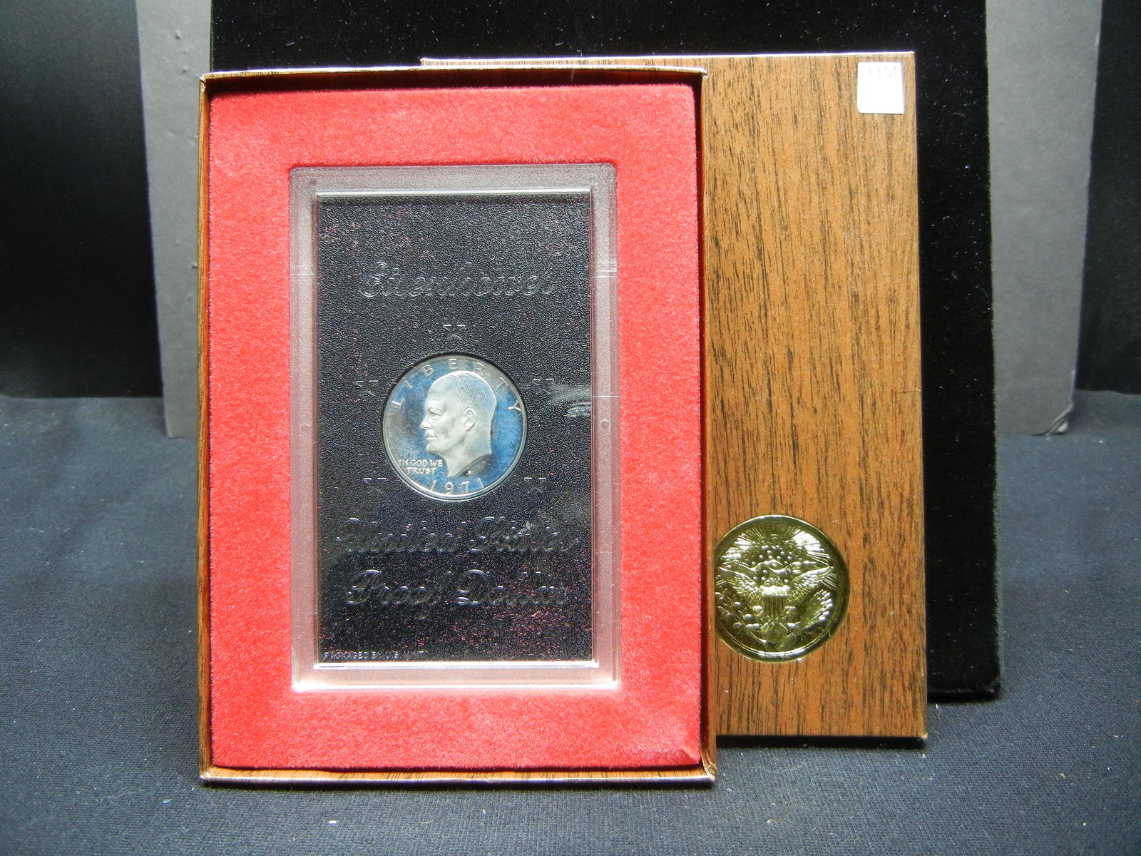 1971-S Eisenhower Proof Silver Dollar With Original (1 of 5)