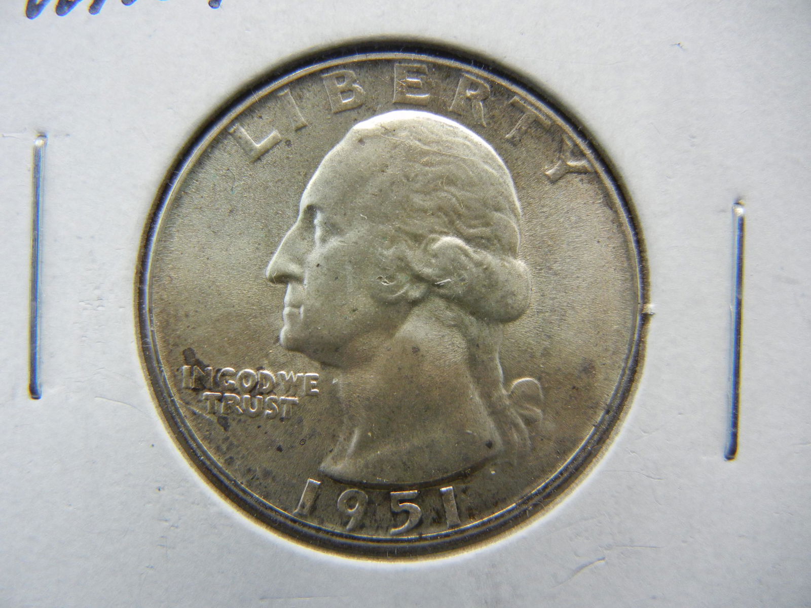 1951 Washington Quarter (1 of 3)
