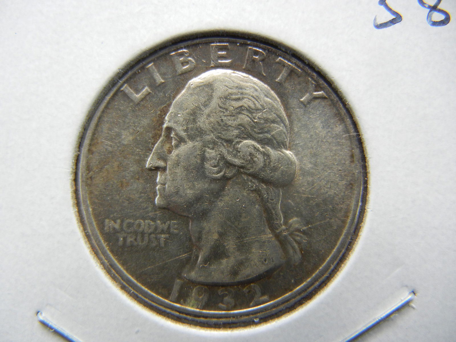 1932 Washington Quarter.  First year and originally (1 of 3)