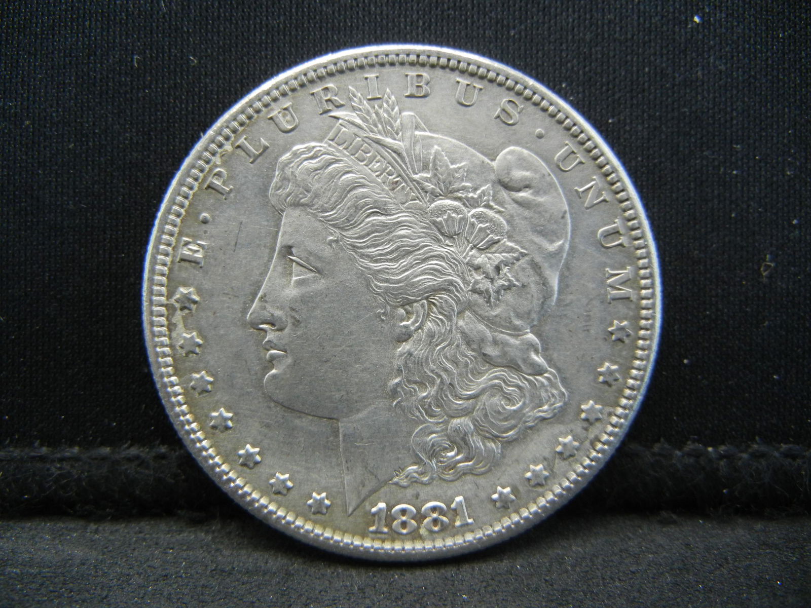1881 S Morgan Dollar AU/BU (1 of 2)