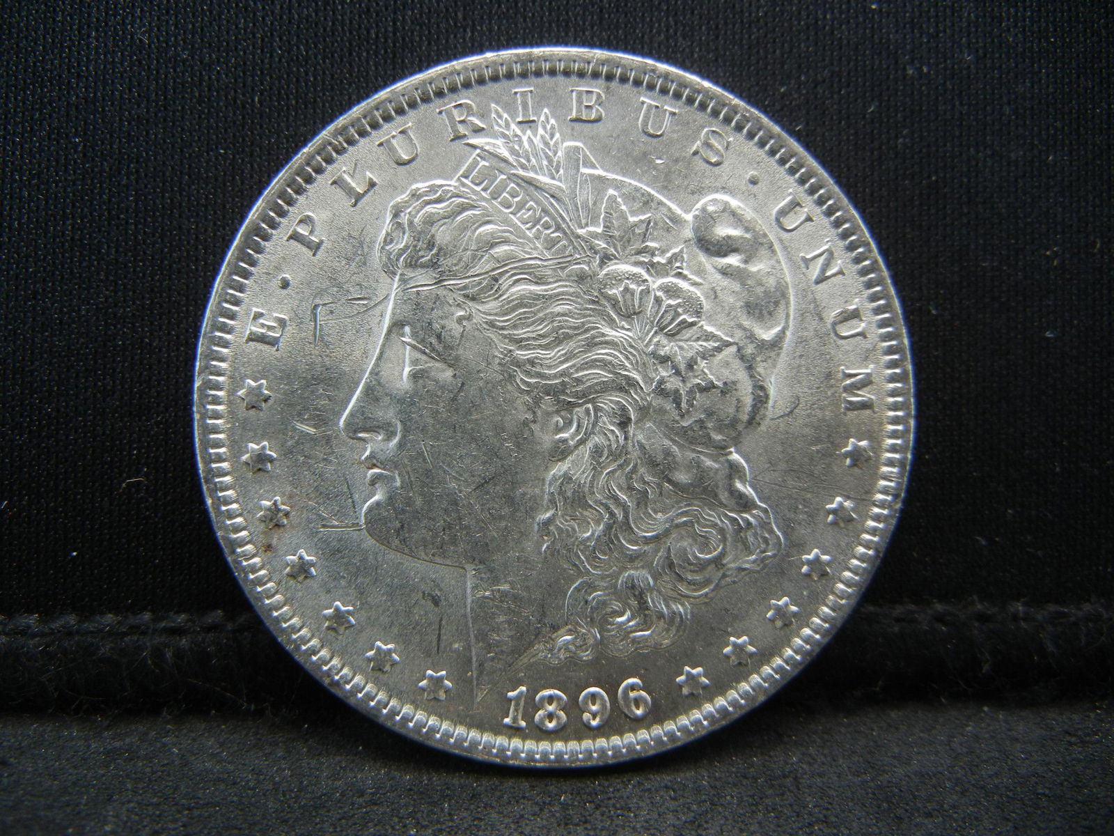 1896 Morgan Dollar AU/BU (1 of 2)