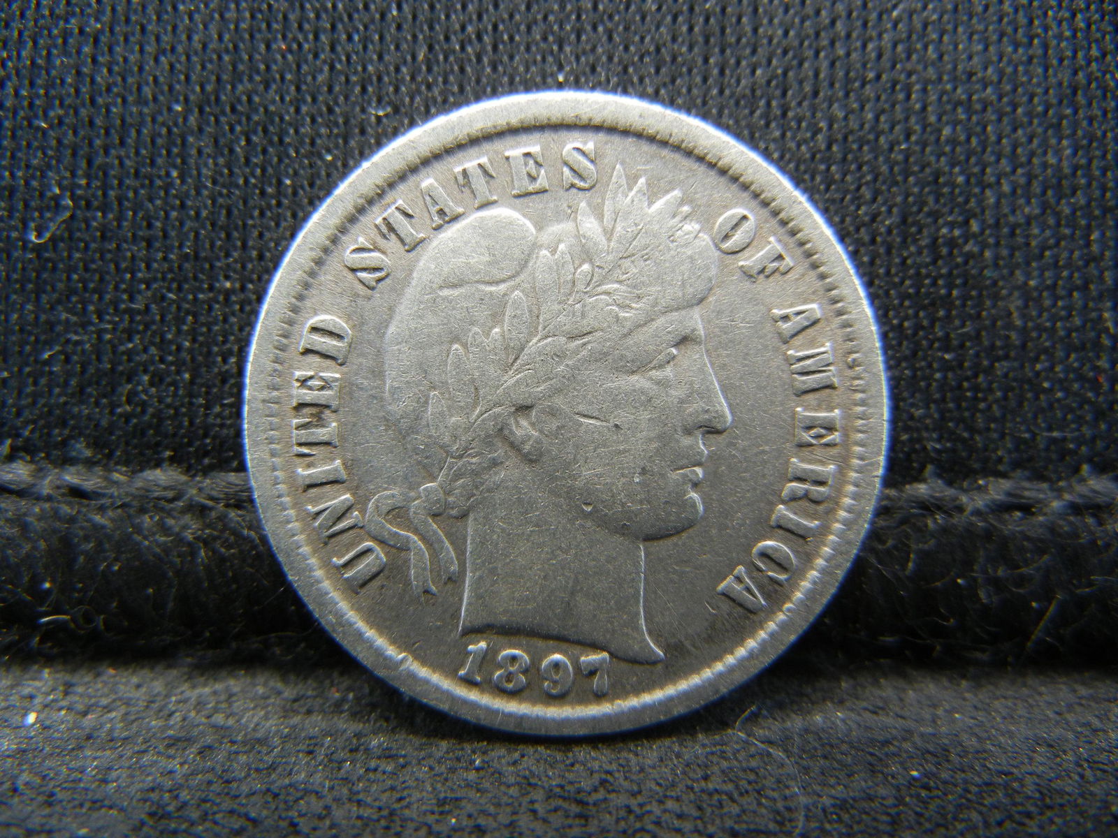 1897 Barber Dime VF (1 of 2)