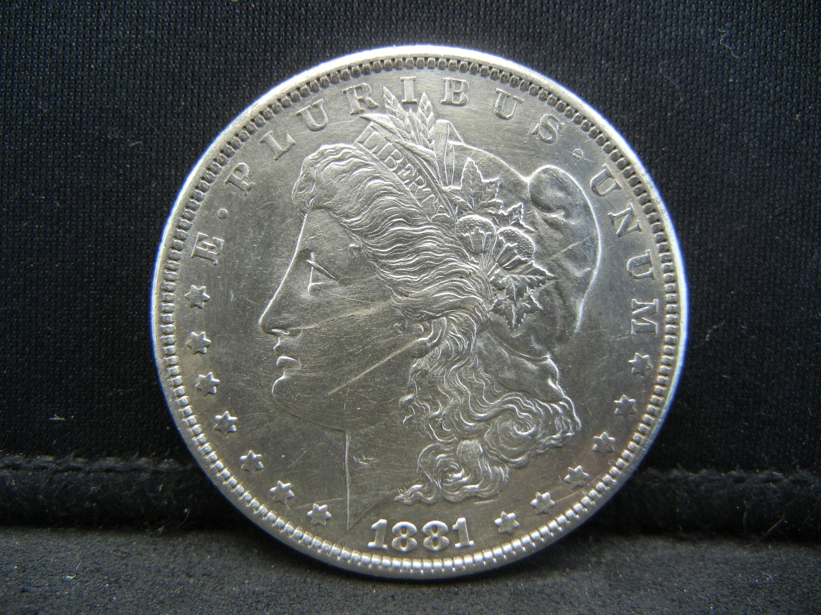 1881 S Morgan Dollar AU/BU (1 of 2)
