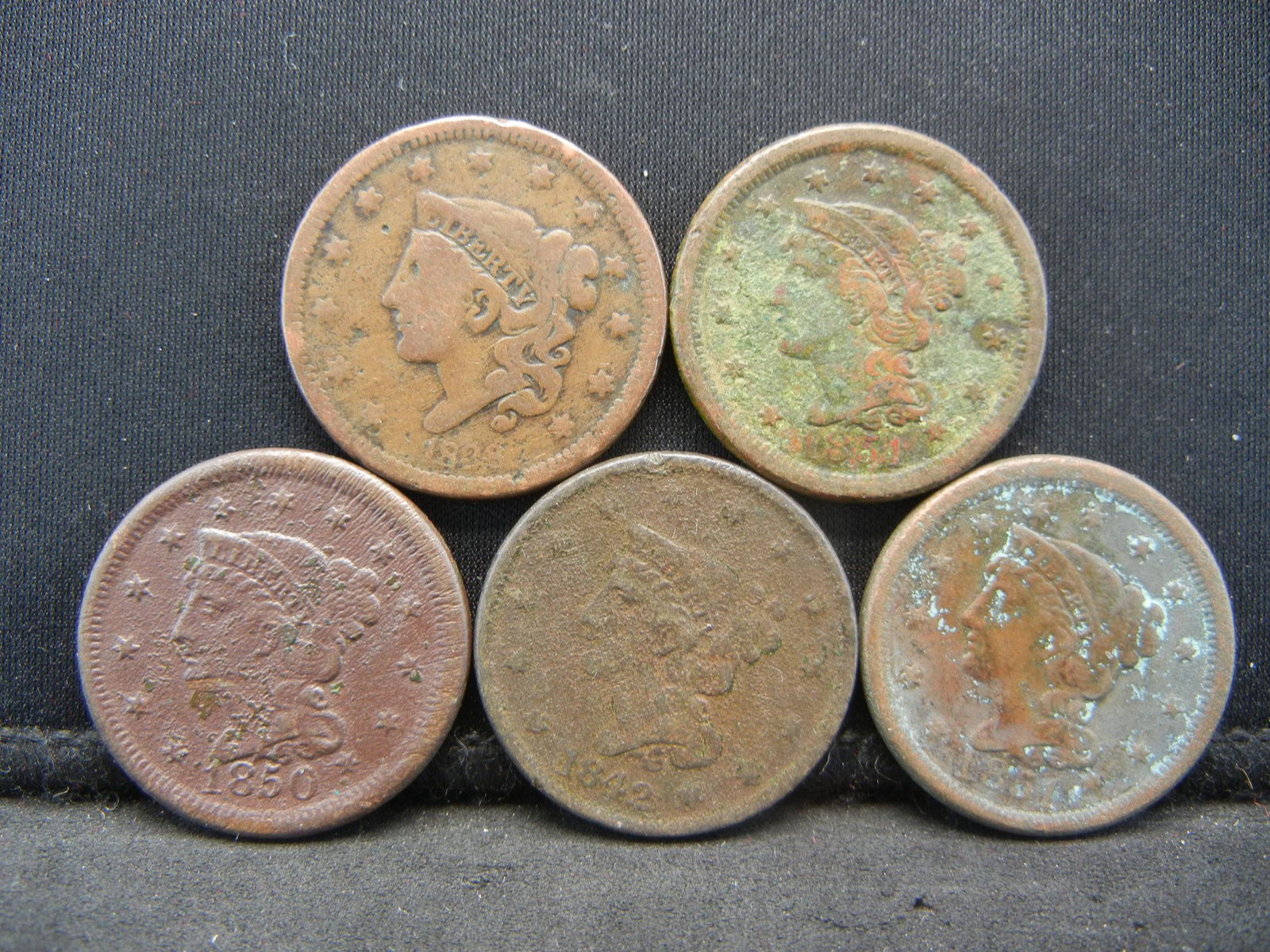 5 - United States Cull Large Cents - Readable Dates (1 of 2)