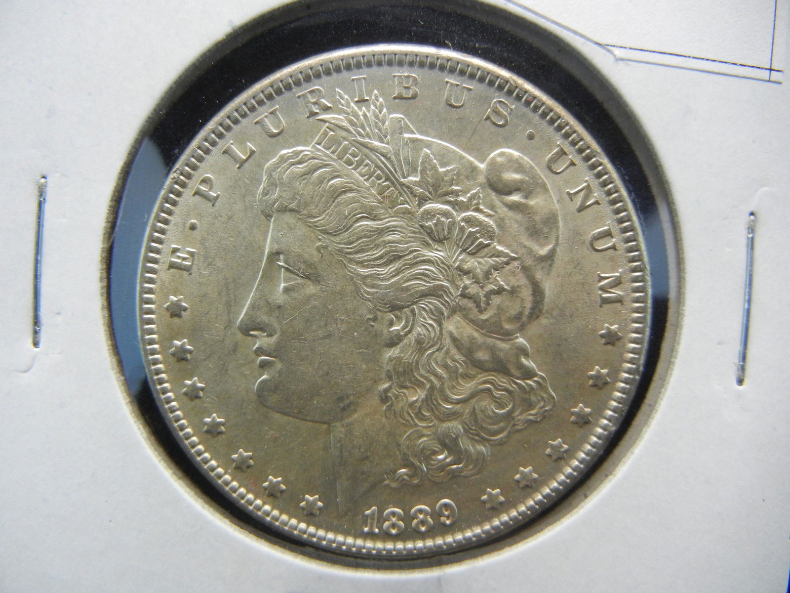1889-P United States Morgan Silver Dollar AU (1 of 3)