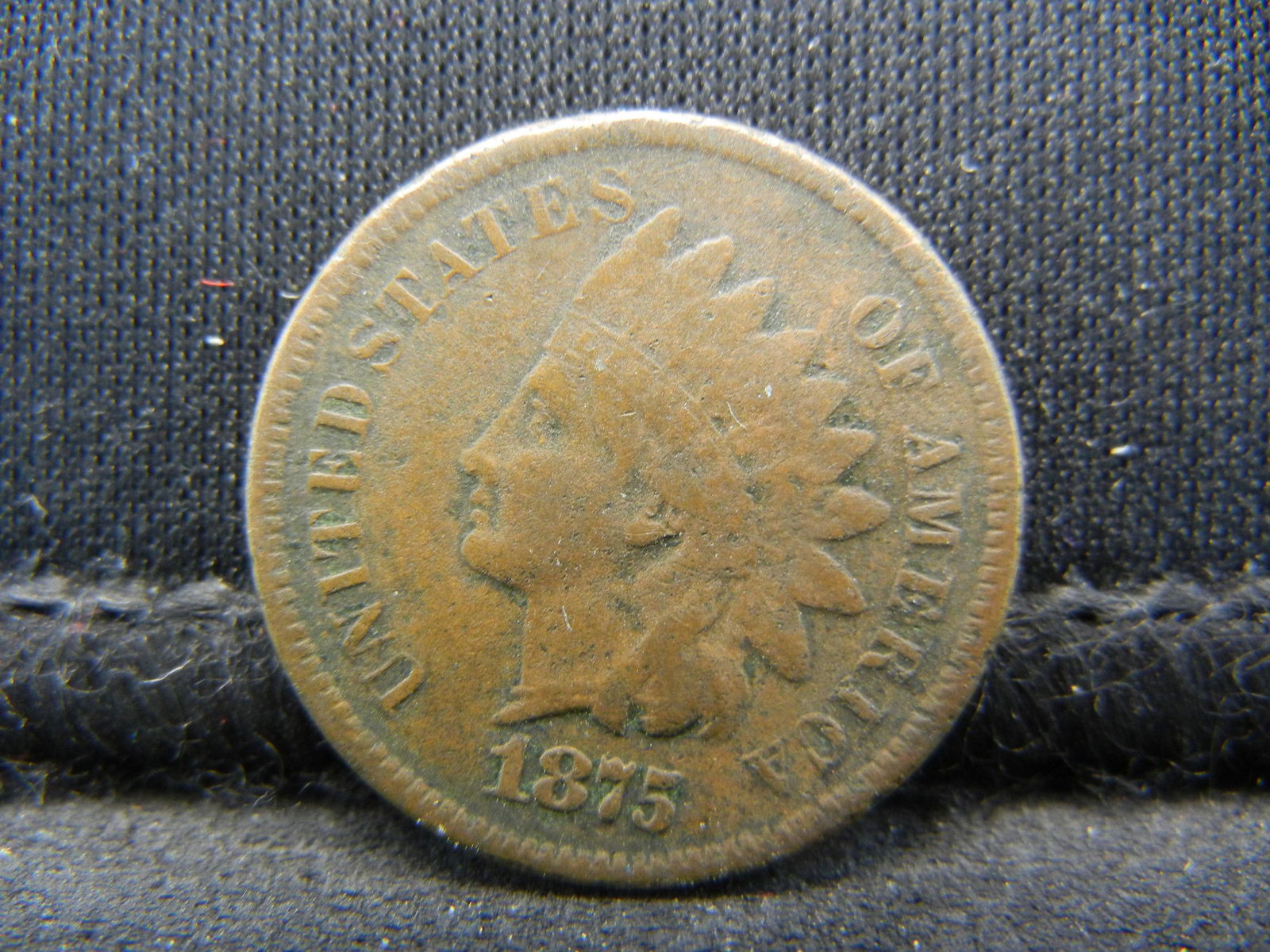 1875 United States Indian Head Penny Cent (1 of 2)