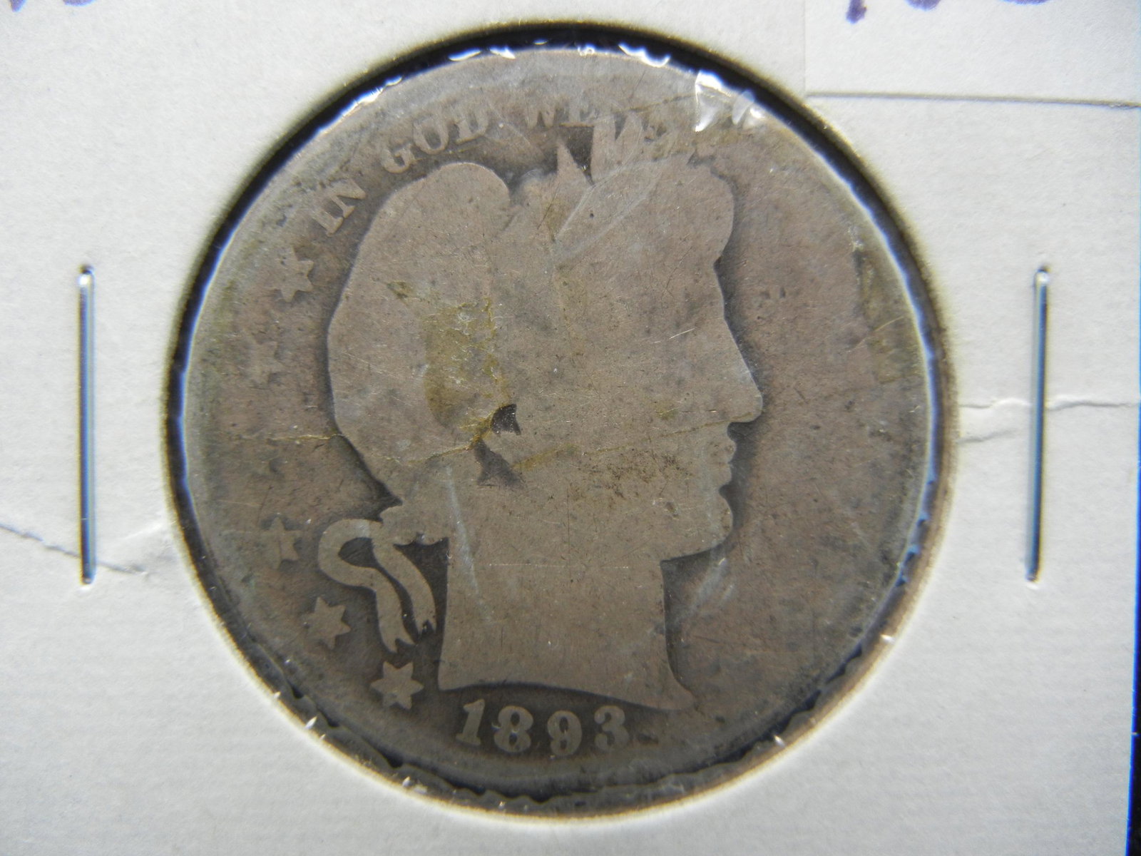 1893-O Barber 50c.  Better Date. (1 of 3)