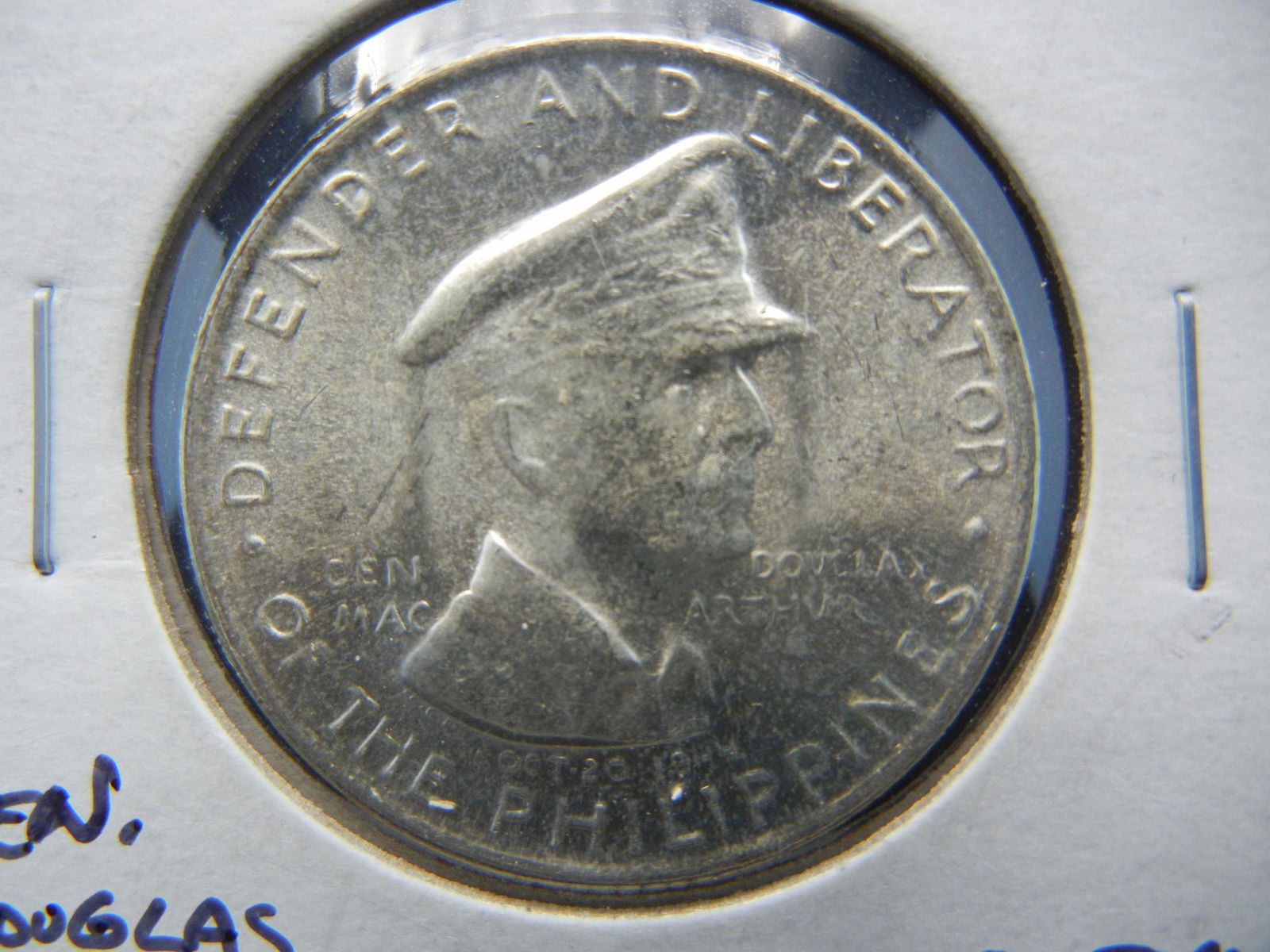 1947-S Philippines Silver 50c.  General Douglas (1 of 3)