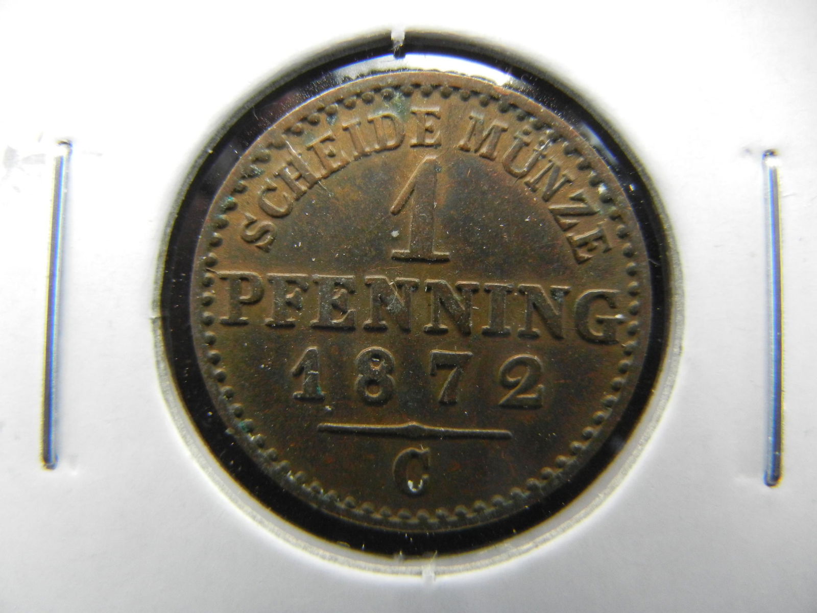 1872 Germany 1 Pfennig. (1 of 3)