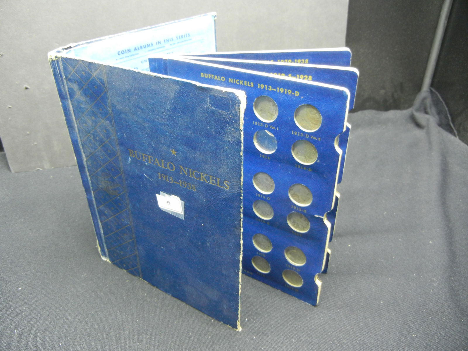 (48) Buffalo Nickels In album Many Key Dates Included (1 of 13)