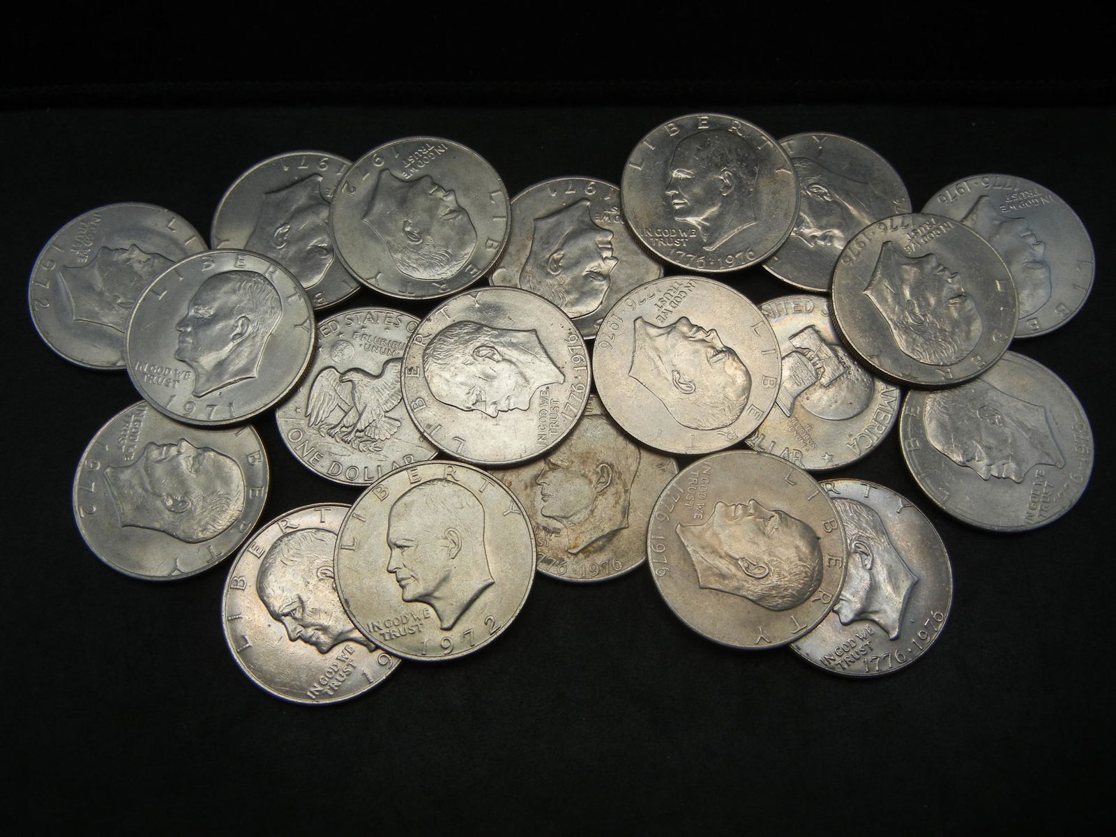 (20) Ike Dollars Various Dates and Grades (1 of 3)