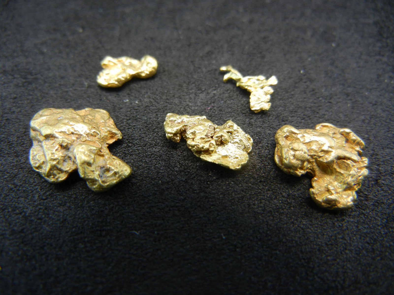 2.39 Grams Gold Nuggets High Karat (1 of 3)