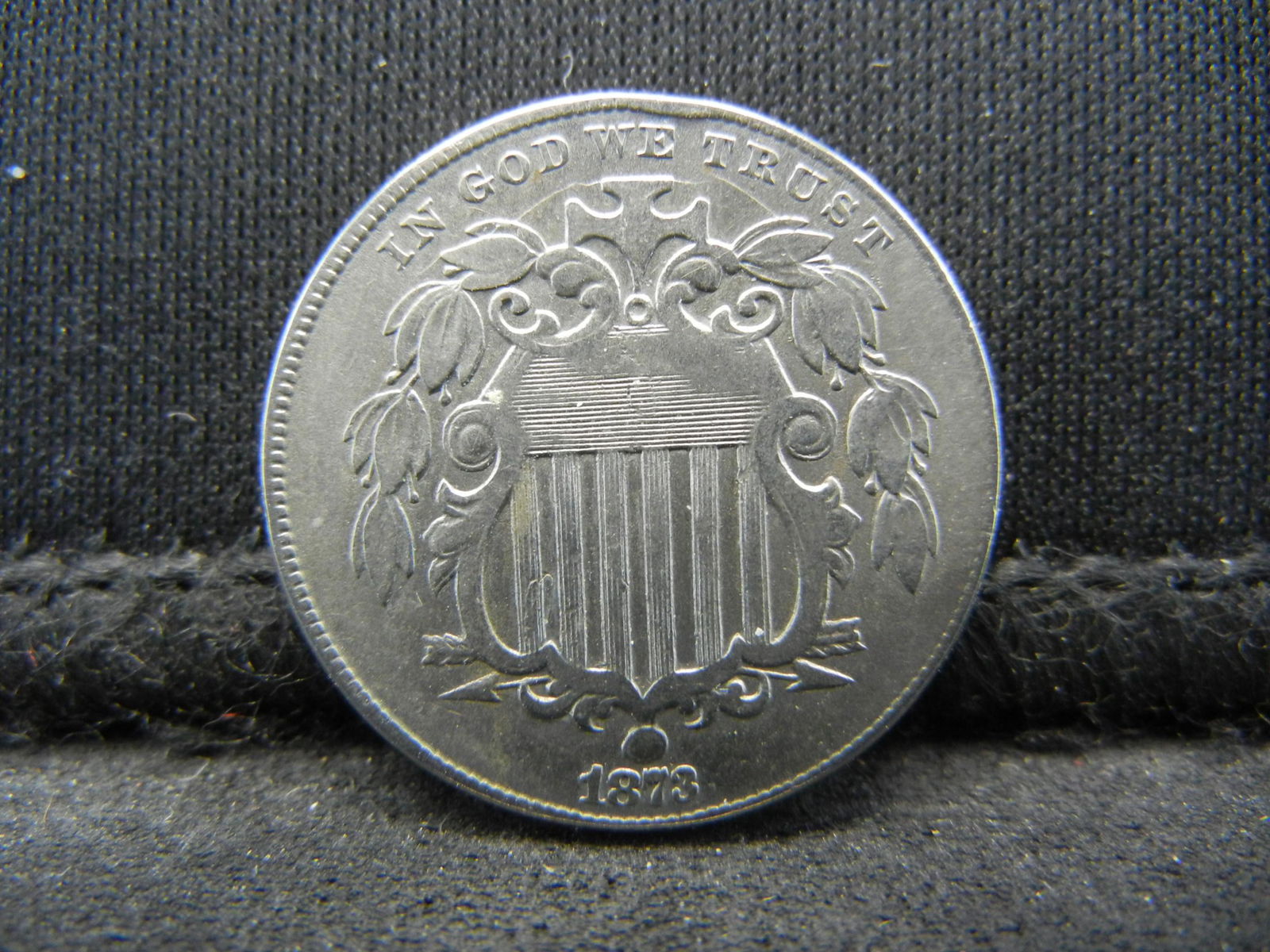 1873 Shield Nickel Strong Details (1 of 2)