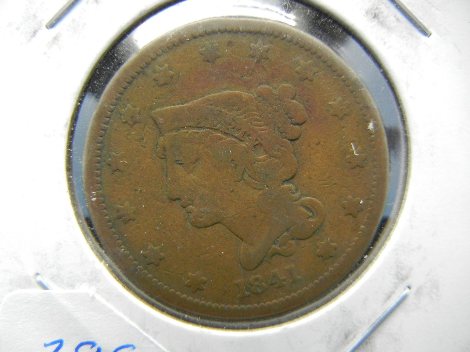1841 Large Cent better Date (1 of 3)